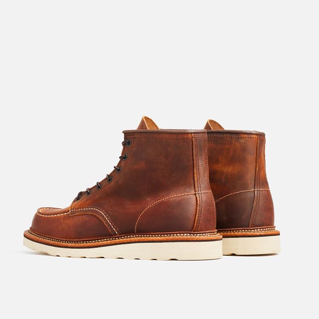 Red Wing 6-Inch in Copper Rough & Tough Læder Heritage Støvler Herre Kobber | 3278-NMAVP