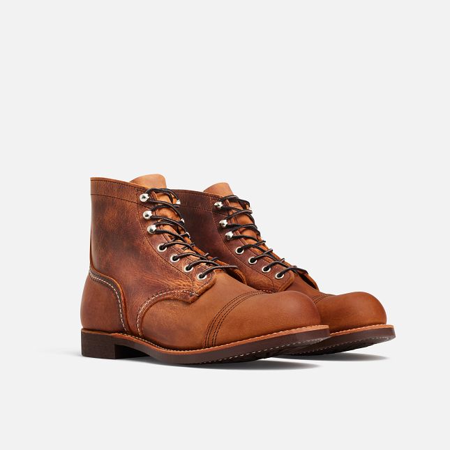 Red Wing 6-Inch in Copper Rough & Tough Læder Heritage Sko Herre Kobber | 7453-WCNFQ