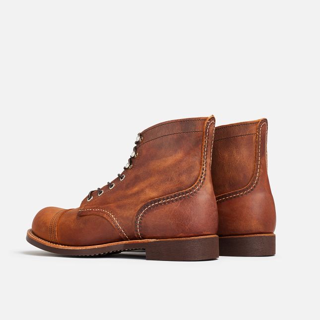 Red Wing 6-Inch in Copper Rough & Tough Læder Heritage Sko Herre Kobber | 7453-WCNFQ