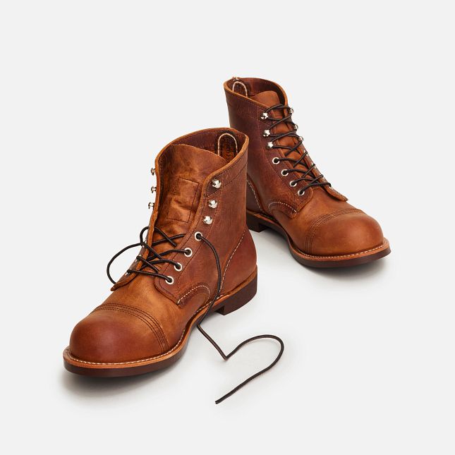 Red Wing 6-Inch in Copper Rough & Tough Læder Heritage Sko Herre Kobber | 7453-WCNFQ