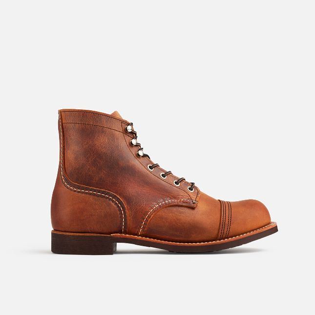 Red Wing 6-Inch in Copper Rough & Tough Læder Heritage Sko Herre Kobber | 7453-WCNFQ