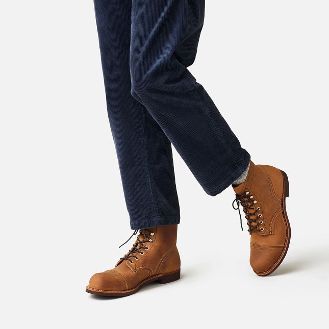 Red Wing 6-Inch in Hawthorne Muleskinner Læder Heritage Sko Herre Brune | 0489-WVGDF