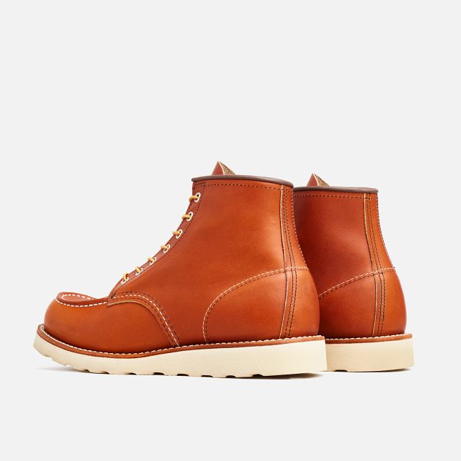 Red Wing 6-Inch in Oro Legacy Læder Heritage Støvler Herre Brune | 0657-BJIUH