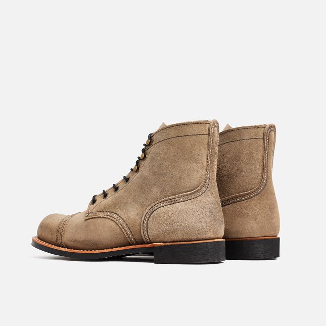 Red Wing 6-inch in Slate Muleskinner Læder Heritage Sko Herre Brune | 9317-ZIXWQ