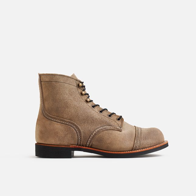 Red Wing 6-inch in Slate Muleskinner Læder Heritage Sko Herre Brune | 9317-ZIXWQ