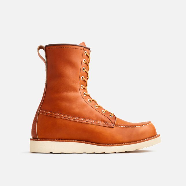 Red Wing 8-Inch 8-Inch in Oro Legacy Læder Heritage Støvler Herre Brune | 5913-UMGWI