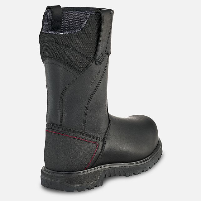 Red Wing Brnr Xp 11-inch, Insulated, CSA Pull-On Vandtætte Sko Herre Sort | 6380-NTECV