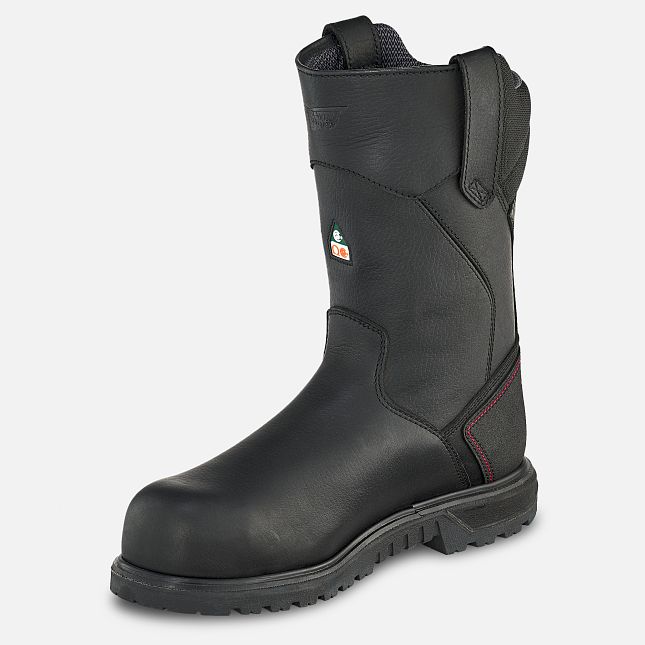 Red Wing Brnr Xp 11-inch, Insulated, CSA Pull-On Vandtætte Sko Herre Sort | 6380-NTECV