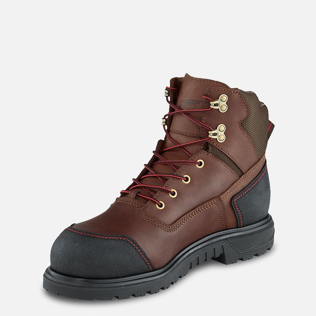 Red Wing Brnr Xp 6-inch Vandtætte Arbejdsstøvler Herre Brune | 0427-YLDEU