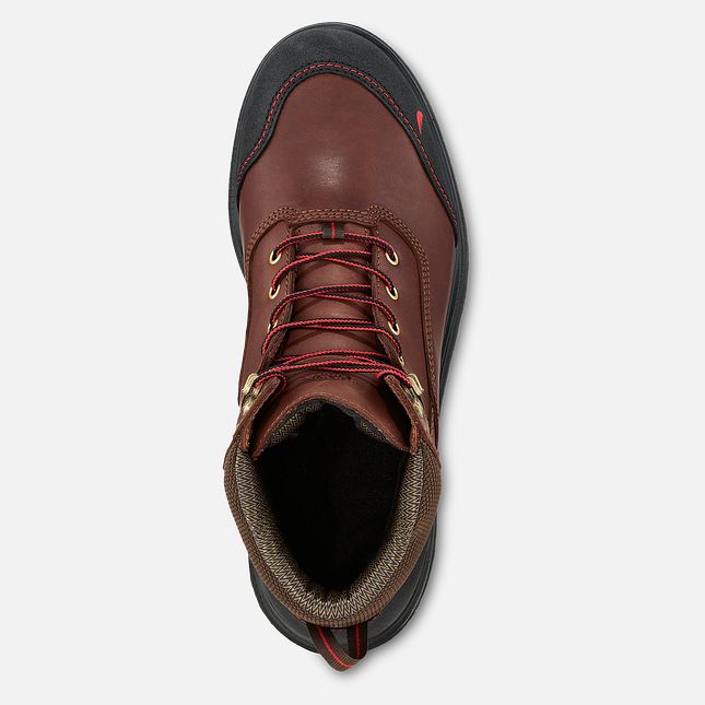 Red Wing Brnr Xp 6-inch Vandtætte Arbejdsstøvler Herre Brune | 0427-YLDEU