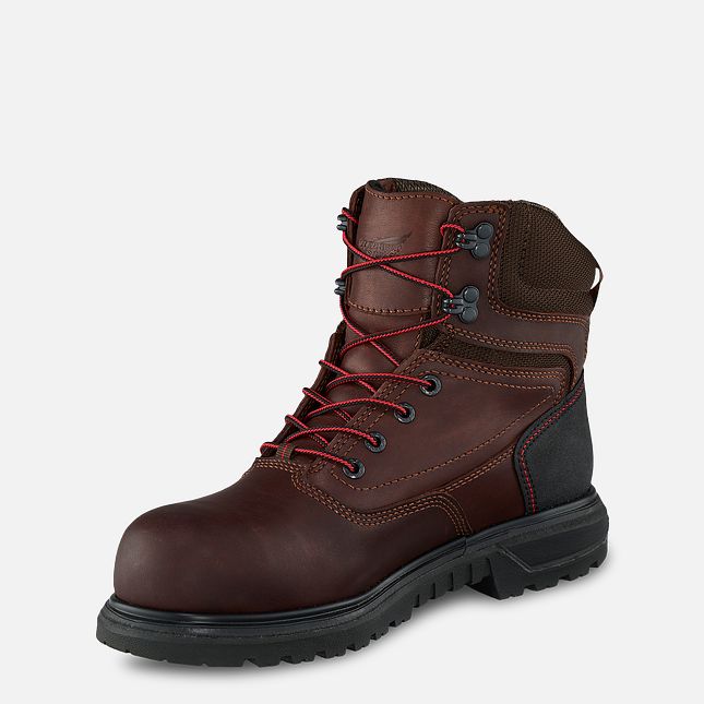 Red Wing Brnr Xp 6-inch Vandtætte Sikkerhedssko Dame Brune | 4391-IFAHY