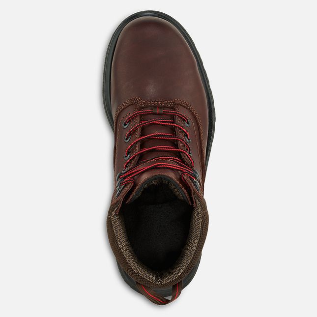 Red Wing Brnr Xp 6-inch Vandtætte Sikkerhedssko Dame Brune | 4391-IFAHY