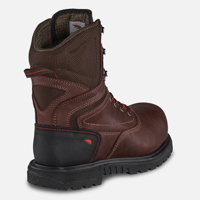 Red Wing Brnr Xp 8-inch Vandtætte CSA Arbejdssko Dame Brune | 0728-ZUGKC