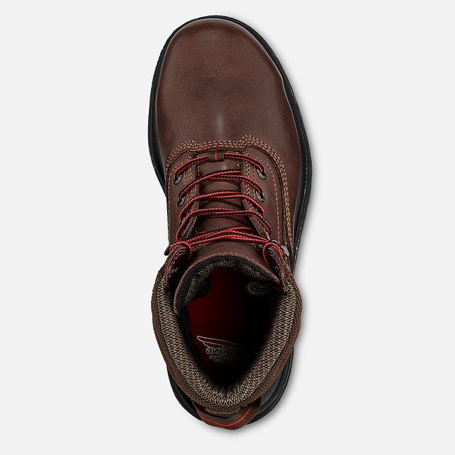 Red Wing Brnr Xp 8-inch Vandtætte CSA Arbejdssko Dame Brune | 0728-ZUGKC