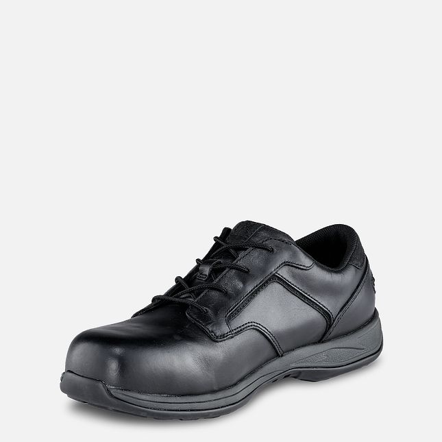 Red Wing Comfortpro Oxford Sikkerhedssko Herre Sort | 3612-LYZHV