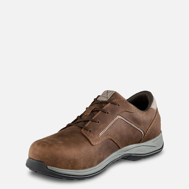 Red Wing Comfortpro Oxford Sikkerhedssko Herre Brune | 6351-YZBAO