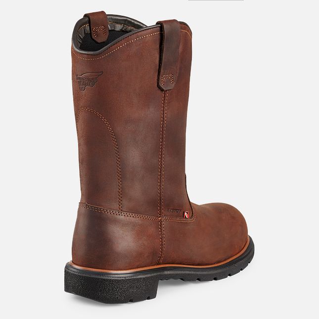 Red Wing Dynaforce® 11-inch Pull-On Vandtætte Sko Herre Brune | 5694-INRSP