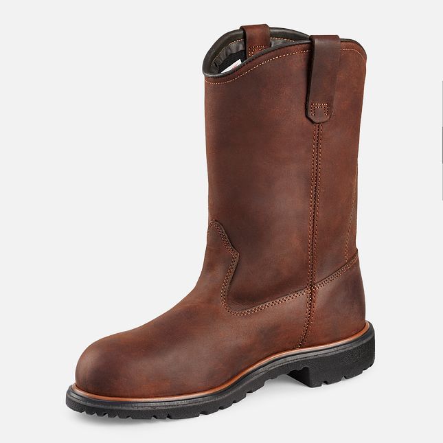 Red Wing Dynaforce® 11-inch Pull-On Vandtætte Sko Herre Brune | 5694-INRSP