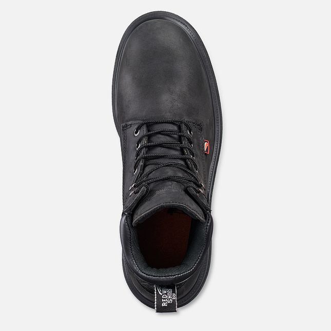 Red Wing Dynaforce® 6-inch Vandtætte Arbejdsstøvler Herre Sort | 8346-QTZFB