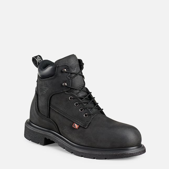 Red Wing Dynaforce® 6-inch Vandtætte Sko Herre Sort | 6291-WXYLS