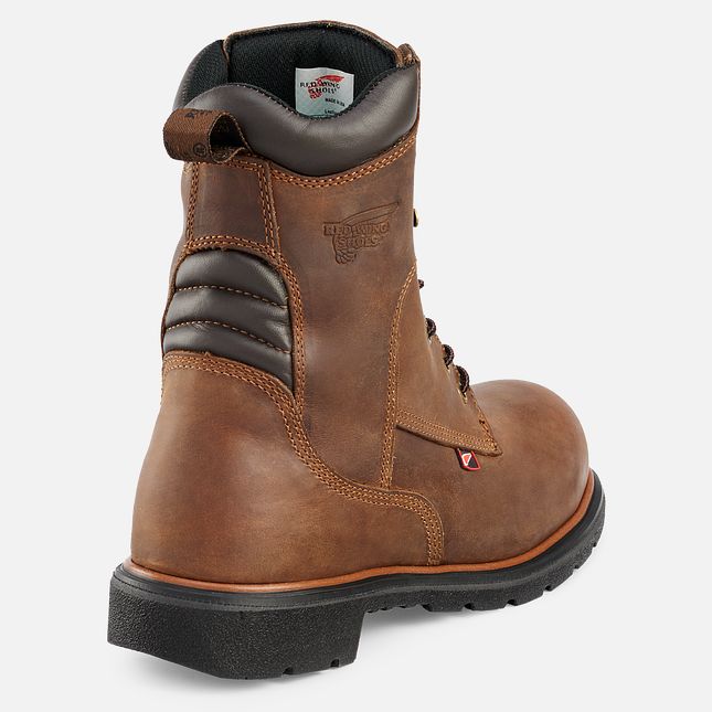 Red Wing Dynaforce® 8-inch Arbejdsstøvler Herre Brune | 4786-RUMZY