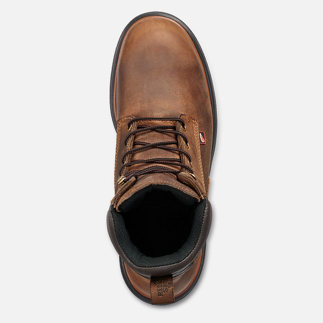 Red Wing Dynaforce® 8-inch Arbejdsstøvler Herre Brune | 4786-RUMZY