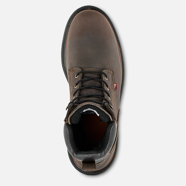 Red Wing Dynaforce® 8-inch Insulated, Vandtætte Sikkerhedssko Herre Brune | 6412-RUIMS