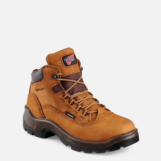 Red Wing Flexbond 5-inch Vandtætte Arbejdsstøvler Dame Brune | 1036-IAHLQ