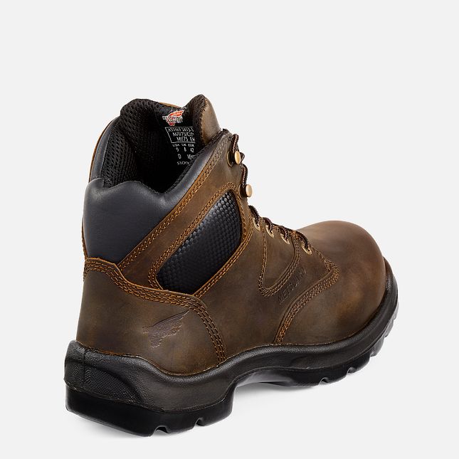 Red Wing Flexbond 6-inch Metguard Arbejdsstøvler Herre Brune | 2086-IATHF