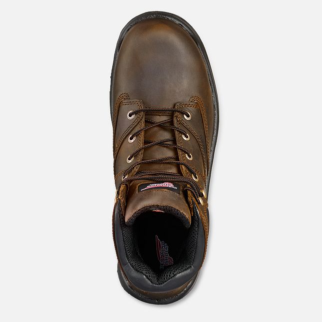 Red Wing Flexbond 6-inch Metguard Arbejdsstøvler Herre Brune | 2086-IATHF