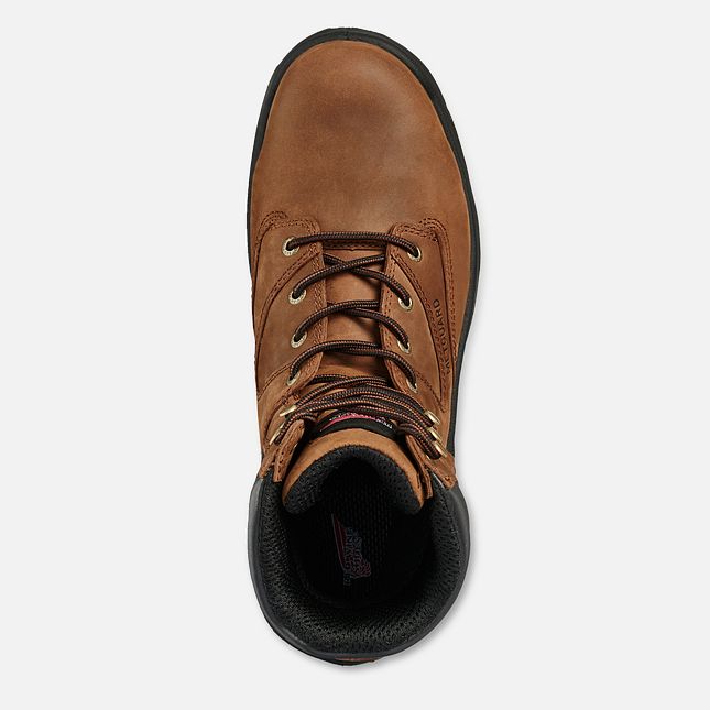 Red Wing Flexbond 8-inch Metguard Arbejdsstøvler Herre Brune | 8250-QAKUH