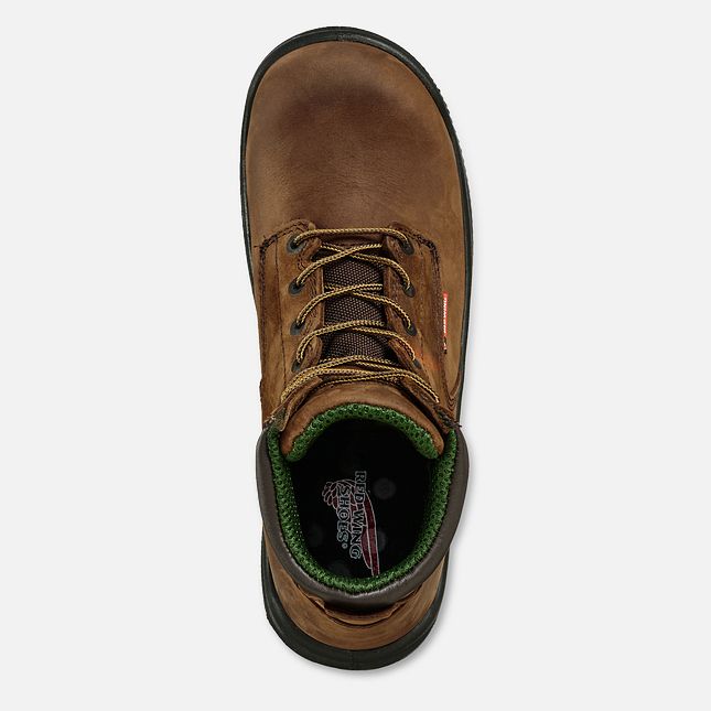 Red Wing King Tå® 6-inch Arbejdsstøvler Herre Brune | 4690-EHQTG