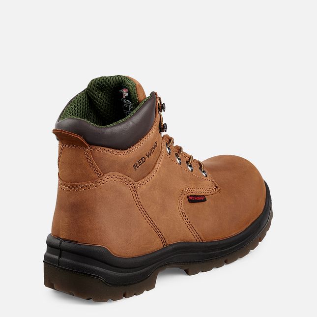 Red Wing King Tå® 6-inch Arbejdsstøvler Herre Brune | 5734-IQLTS