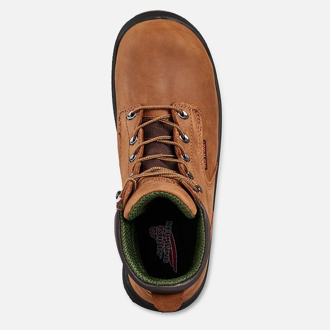 Red Wing King Tå® 6-inch Arbejdsstøvler Herre Brune | 5734-IQLTS