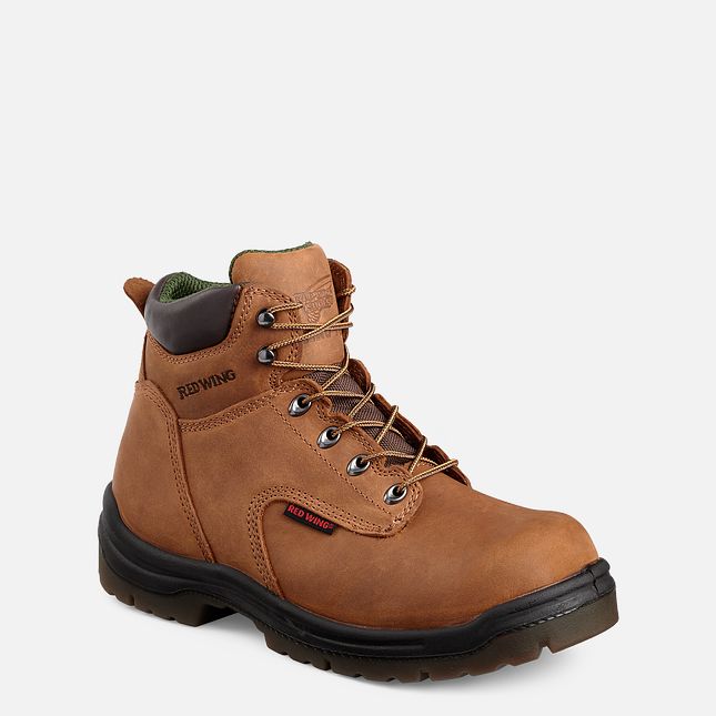 Red Wing King Tå® 6-inch Arbejdsstøvler Herre Brune | 5734-IQLTS