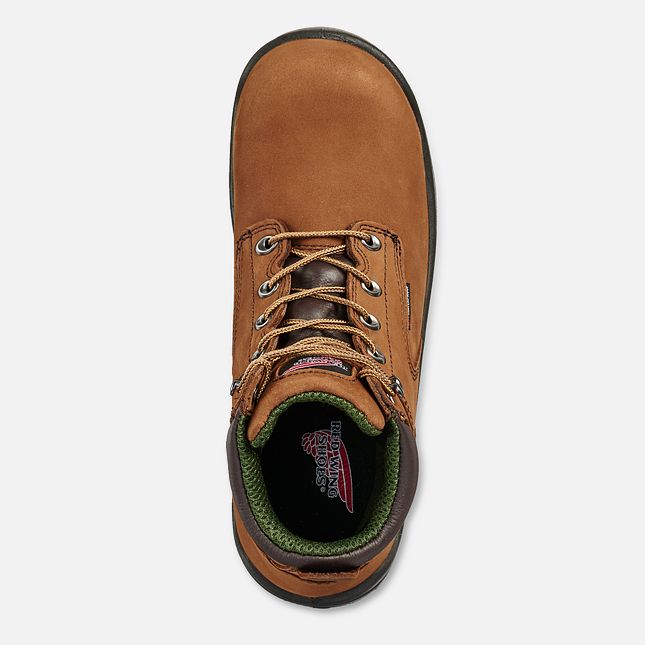 Red Wing King Tå® 6-inch Insulated, Vandtætte Arbejdsstøvler Herre Brune | 5806-YSBAL