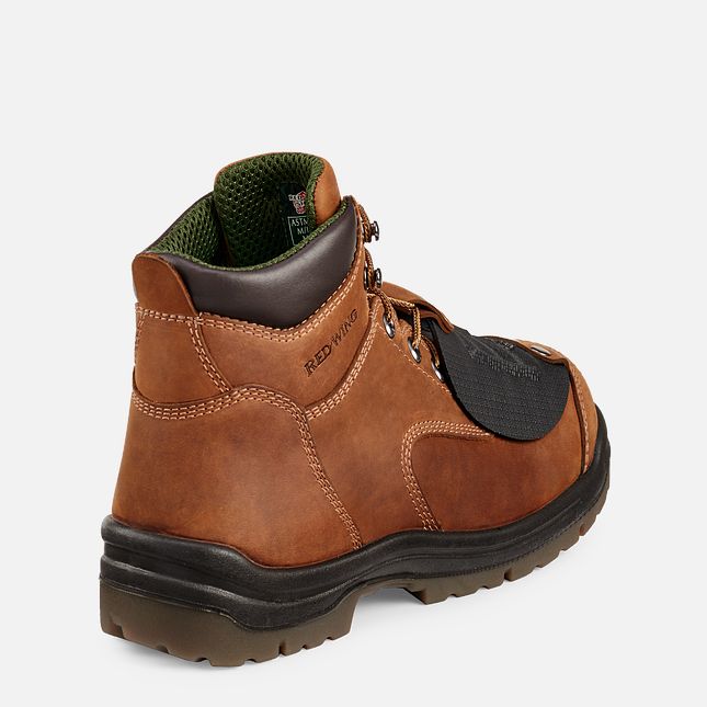 Red Wing King Tå® 6-inch Metguard Arbejdsstøvler Herre Brune | 9768-APVDG