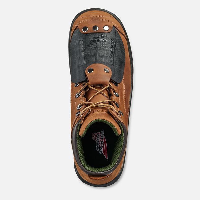 Red Wing King Tå® 6-inch Metguard Arbejdsstøvler Herre Brune | 9768-APVDG