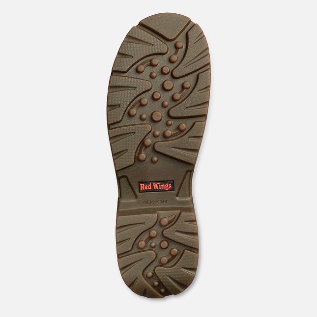 Red Wing King Tå® 6-inch Metguard Sikkerhedssko Herre Brune | 4613-LZSDT