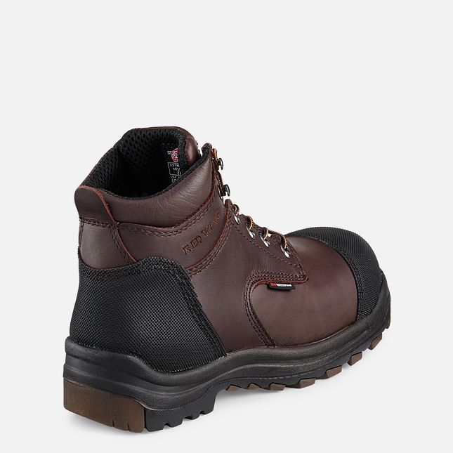 Red Wing King Tå® 6-inch Vandtætte CSA Arbejdsstøvler Herre Brune | 3160-YCFUJ