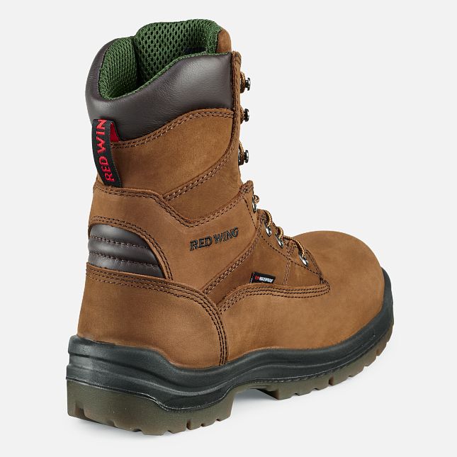 Red Wing King Tå® 8-inch Insulated, Vandtætte Arbejdsstøvler Herre Brune | 0837-LVBHR