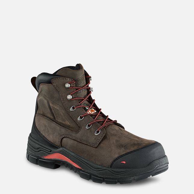 Red Wing King Tå® Adc 6-inch Insulated, Vandtætte CSA Arbejdsstøvler Herre Brune | 5839-CWFXI