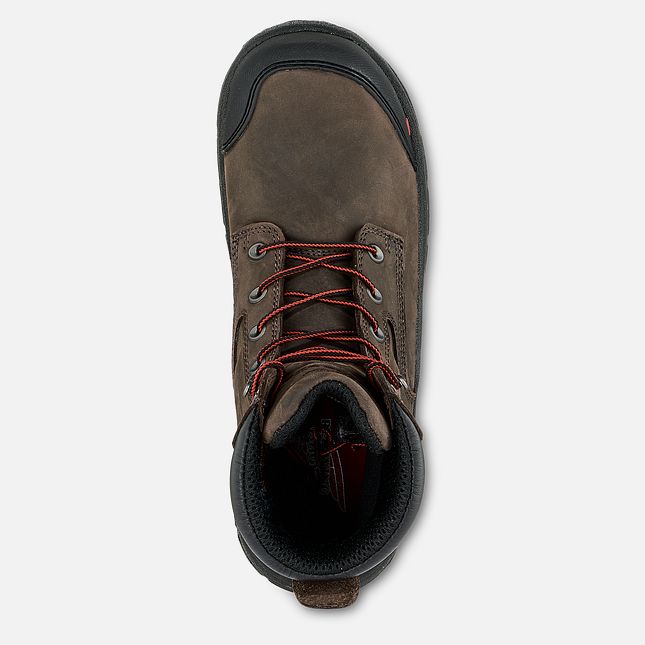 Red Wing King Tå® Adc 8-inch Insulated, Vandtætte CSA Arbejdsstøvler Herre Brune | 3156-SWCJL