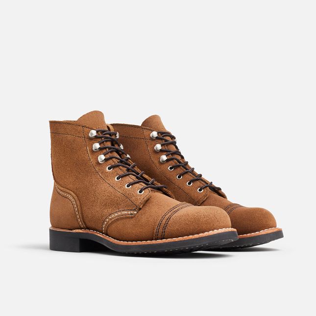 Red Wing Kort in Clove Acampo Læder Heritage Sko Dame Brune | 6270-LMXDH