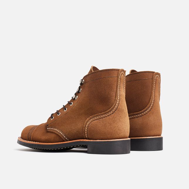 Red Wing Kort in Clove Acampo Læder Heritage Sko Dame Brune | 6270-LMXDH