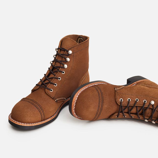 Red Wing Kort in Clove Acampo Læder Heritage Sko Dame Brune | 6270-LMXDH