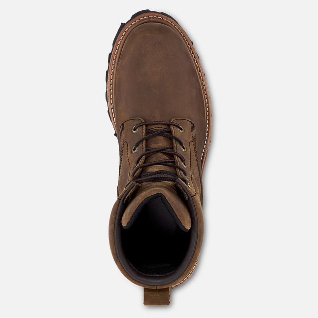 Red Wing Loggermax 9-inch Insulated, Logger Vandtætte Sko Herre Brune | 0381-GRZPS