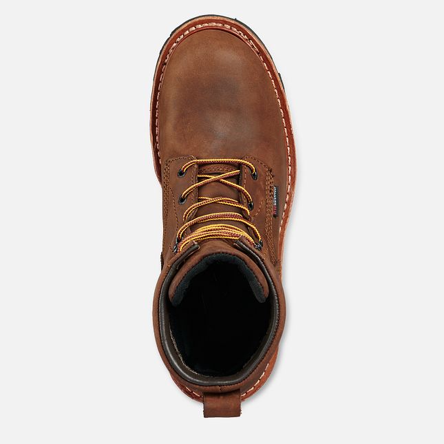 Red Wing Loggermax 9-inch Vandtætte Arbejdsstøvler Herre Brune | 4375-EAFDZ