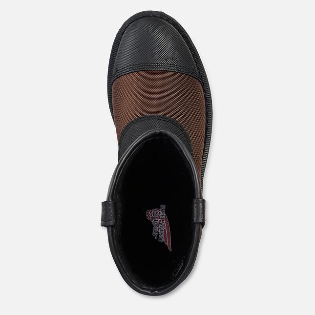 Red Wing Maxbond 12-inch Vandtætte Pull-On Sikkerhedssko Herre Brune | 5437-KROGZ