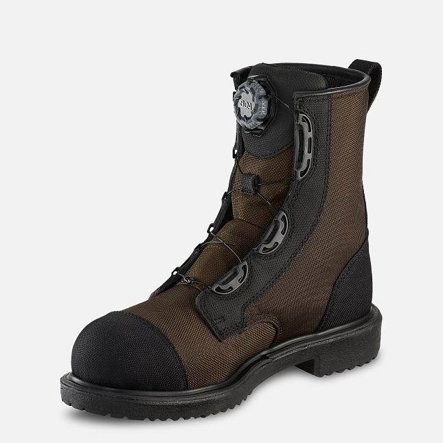 Red Wing Maxbond 8-inch BOA® Vandtætte Sko Herre Brune | 0129-HJWRA